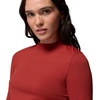 Columbia Women’s Pinetown Canyon Long Sleeve Mockneck(Red Oxide)