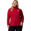 Columbia Women’s Collegiate Give and GO III Fleece Jacket(Waz – Red Velvet)