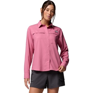 Columbia Women’s PFG Castback Woven Long Sleeve(Rosette)