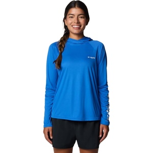 Columbia Women’s PFG Tidal Tee II Hoodie(Vivid Blue)