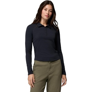 Columbia Women’s Pinetown Canyon Long Sleeve Henley(Black)